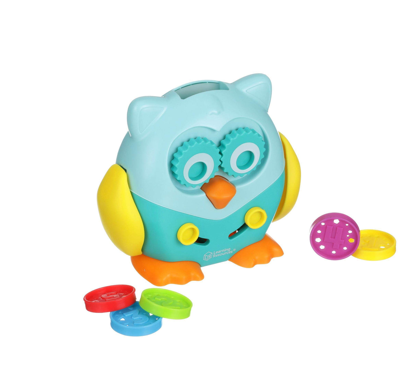 Learning Resources Hoot The Fine Motor Owl - Medium Multicolor Plastic Toy (Model LER9045)