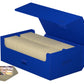 Ultimate Guard Arkhive 800+, Deck Case For 800 Double-Sleeved Tcg Cards, Blue, Compatible With Boulders, Magnetic Closure & Microfiber Inner Lining
