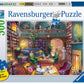 Ravensburger 500 Piece Jigsaw Puzzle - Dream Library, Multicolor, Softclick Technology, 27 x 20 in, Cardboard, Model 17459