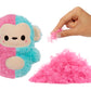 Fluffie Stuffiez Monkey Plush - Small Collectible, Multicolor, Ultra Soft Polyester, ASMR Fidget DIY Fur Pulling, Model 511670