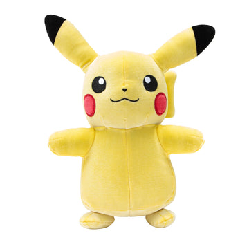 Pokemon Pikachu Velvet Plush - 8-Inch Soft Toy, Unique Fabric, Model PKW3397, Yellow
