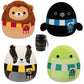 Okie Dokie Trading Co. Harry Potter House Squishmallow Bundle - Choose Your House Plus Matching Jelly Beans (Set Of 4, 8 Inch)