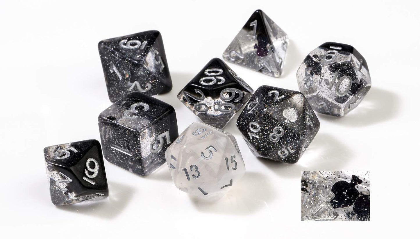 Sirius Dice Sdz000502 Spades Dices Cards Collection - Set Of 7