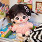 Niannyyhouse 20Cm Plush Doll Girl Humanoid Stuffed Body No Attribute 8'' Normal Body Wearable Clothing Dress Up Gifts (A-14-With