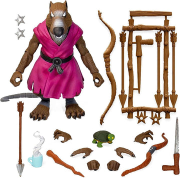 Super7 Teenage Mutant Ninja Turtles Splinter Version 2 - ULTIMATES! 7 in Scale Action Figure