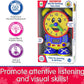 The Learning Journey Telly The Teaching Time Clock, Electronic Analog & Digital Time Telling Aid with Two Quiz Modes & Night Lig