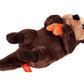 Wild Republic Pocketkins Eco Sea Otter, Stuffed Animal, 5 Inches, Plush Toy, Made From Recycled Materials, Eco Friendly
