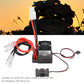 VGEBY ESC Brushed ESC 7.2-16V 320A High Voltage Two-Way Brush ESC Compatible with RC Vehicle Ship Model