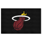 FANMATS 9316 Miami Heat Ulti-Mat Rug - 5ft. x 8ft. | Sports Fan Area Rug, Home Decor Rug and Tailgating Mat