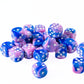25 Count Pack Of 12Mm D6 Dice - Matching Collection Of 6 Sided Dice With Pips (Chaos)