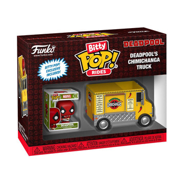 Funko Pop! Bitty Ride: Marvel - Deadpool With Chimichanga Truck