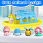 Oriate 6Pcs Fairy Princess Bath Toys For Girls, Silicone Finger Puppet And Boat, Mermaid, Princess, Bee, Whale, Unicorn For Toddlers Kids 1-3
