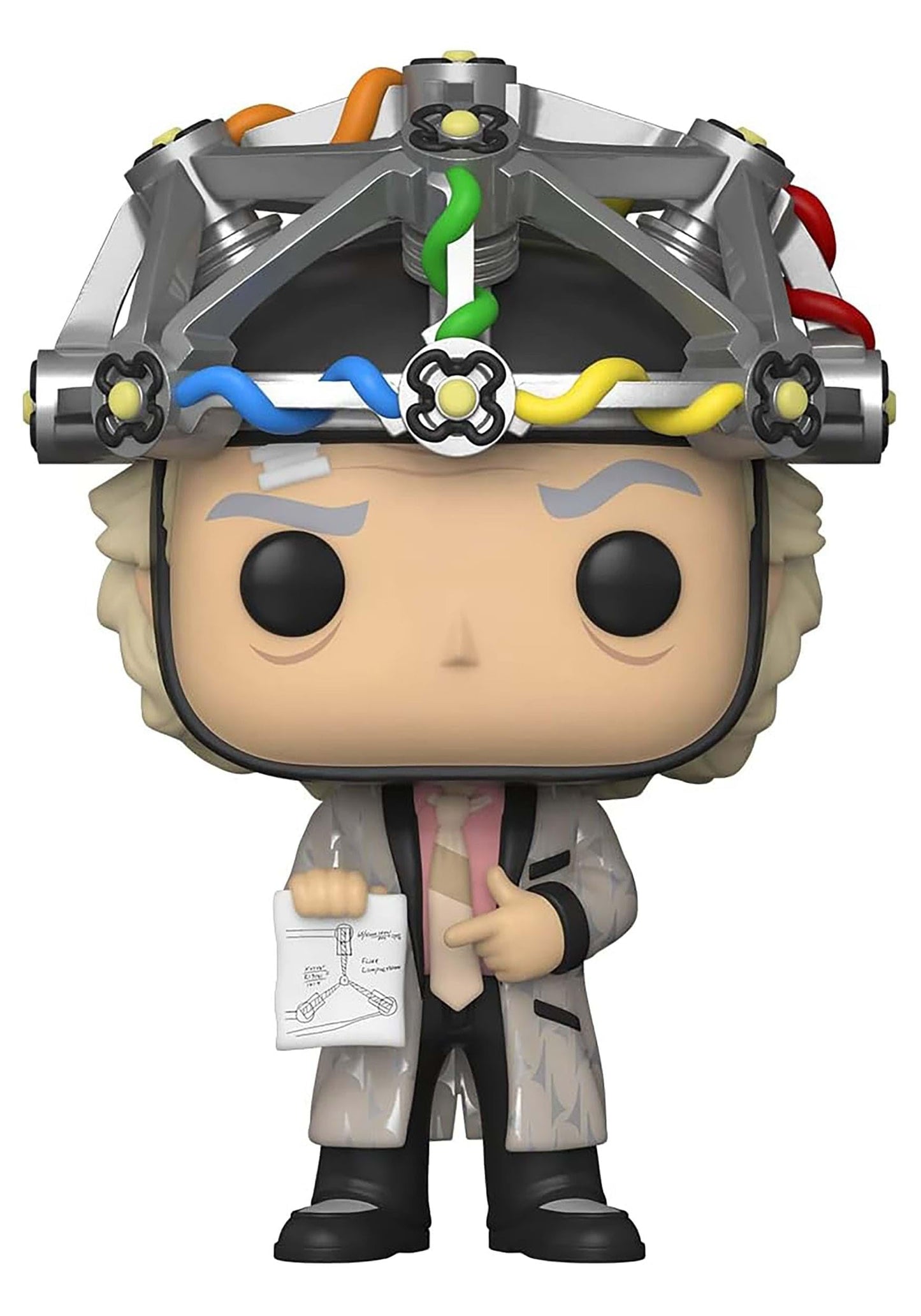 Funko Pop! & Tee: Back to The Future - Doc with Helmet  mature-themed XL
