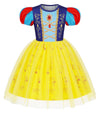 Benylion Princess Dress for Girls Kids Birthday Party Dress up Tulle Dress Halloween Dress Christmas Gift for Girls Size 7-8 Yea