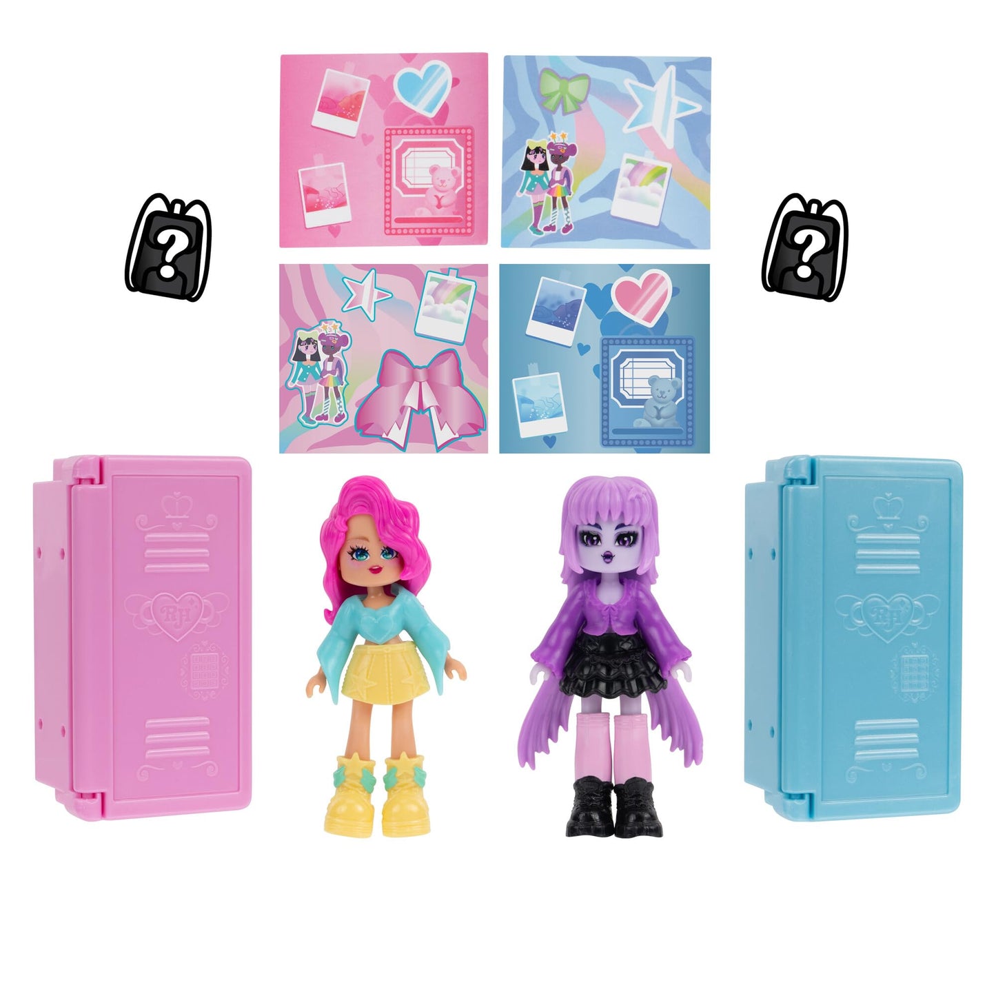 Royale High Surprise Locker 2-Pack - (2) Series 1 Dolls, Mystery Backpacks, and Lockers - Virtual Item Code for Starlight Bow In