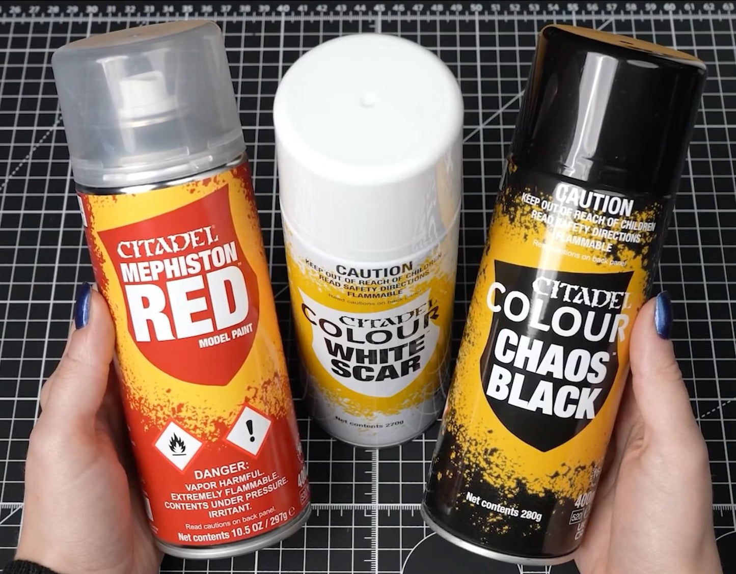 Games Workshop Citadel Bombe sous-couche - A  rosol Chaos Black