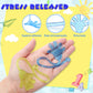 Leyndo 200 Pcs Glitter Sticky Hands Bulk Party Favors Sticky Hand for Kids Goodie Bag Stuffer Mini Stretchy Sticky Toys Kids Bir