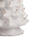 Milltown Merchants Ceramic Christmas Tree - 11.5" Lighted Vintage Tabletop Decor - White with Lights