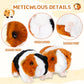 Mushplushies Guinea Pig Stuffed Animal  Cute Guinea Pig Plush for Kids  Realistic Stuffed Animals Small Live Animals Toys for Boys Girls Children's Christmas Birthday Gifts(Blank)