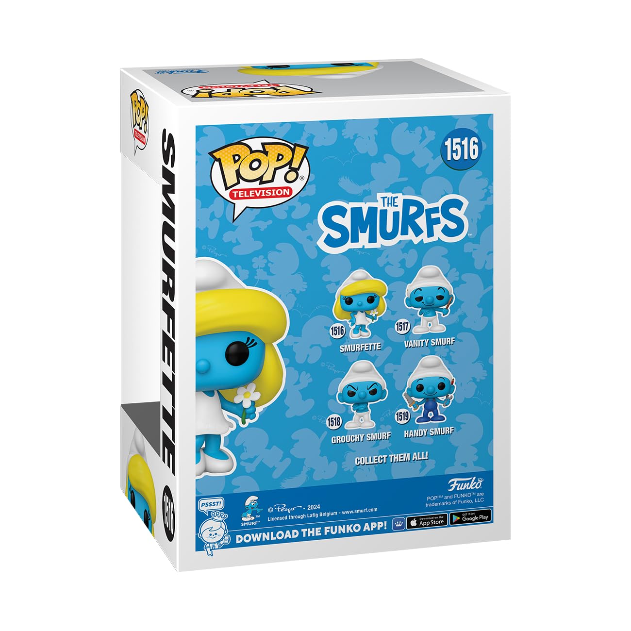 Funko Pop! Tv: Smurfs - Smurfette - 1/6 Odds For Rare Chase Variant - Smurfs - Collectable Vinyl Figure - Gift Idea - Official Merchandise - For Kids & Adults - Tv Fans - Model Figure For Collectors