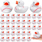 Deekin 50 Pcs Baseball Rubber Ducks 2 Inch Middle Ducks Bulk Baseball Theme Party Favors For Birthday Party Game Gifts