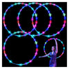 4Pack Led Hoops For Adults, 36In Fitness Equipment Weight Loss Auto Color Changing Strobe Glow Light Hooper Gift, 90Cm Hooper Ho