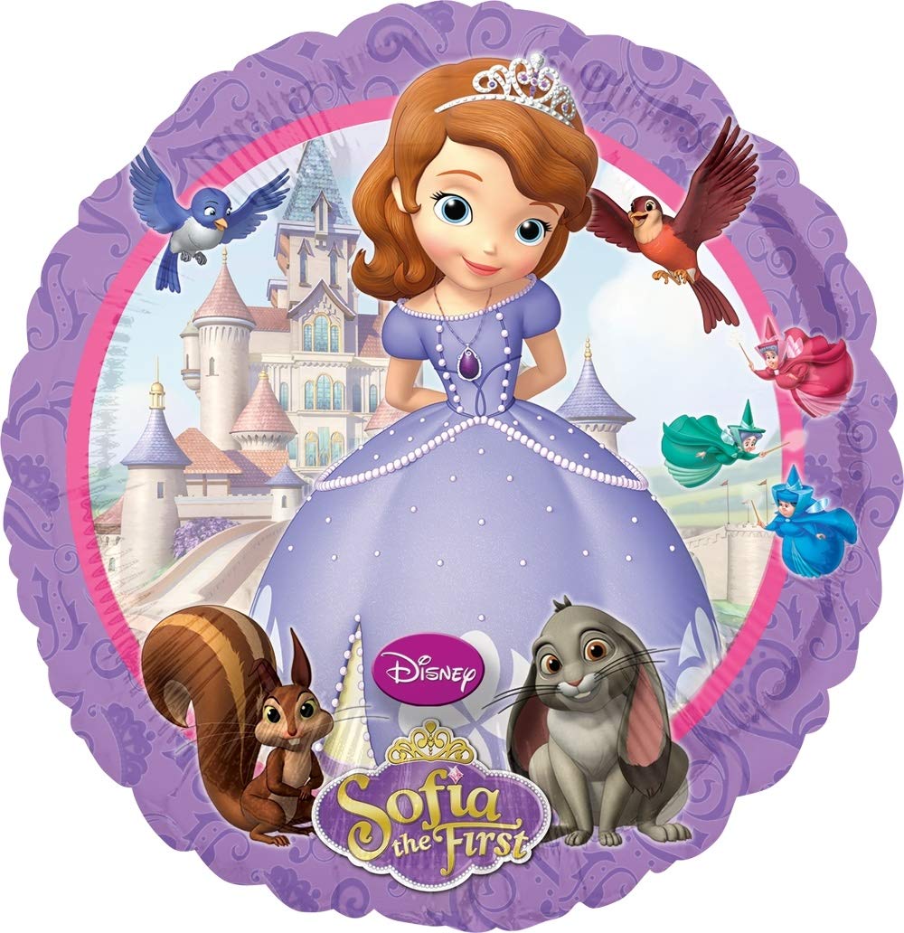 Anagram 1 X Disneys Sofia The First Fifth 5TH Happy Birthday Party Balloons Decorations Supplies