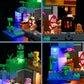 Brickbling Light Kit Compatible With Lego Minecraft The Skeleton Dungeon 21189, Minecraft Dungeon Led Lighting Compatible With Lego 21189 - Lights Only, Not Come With Model