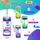 Equsion 6 Pcs Liquid Keychains Motion Bubbler Sensory Toys Liquid Timers Fidget Keychain End of Year Student Gifts (Bright Color)