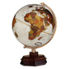Replogle Globes Usonian Globe, Desktop World Globe, Bronze Metallic colored map, Raised Relief, 12/30cm diameter
