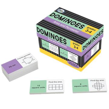 Didax Educational Resources Area & Perimeter Dominoes Children'S Mathematical Learning Aids