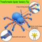 4 Pack Fidget Spider Toy, Wacky Tracks Fidget Toys, Transformable Spider Sensory Fidget Toys With Suction Cup For Kids Birthday