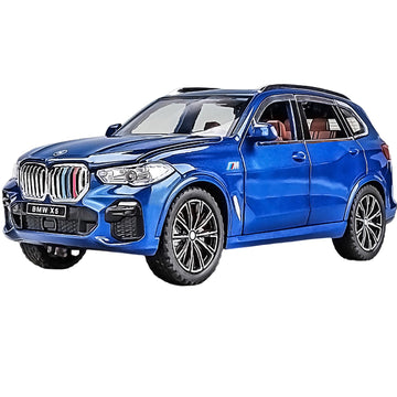 Erbadihago Toy Cars Compatible For X5 1/32 Metal Model Car Toys With Light And Sound Pull Back Collectible Model For Children Ag