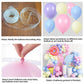 Ice Cream Party Decorations,Pastel Rainbow Balloon Arch With Donut Sweet Ice Cream Foil Balloons For Kids Donut Grow Up Baby Show