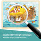 Moinkidz Wooden Puzzles For Kids Ages 3-5, Noah'S Ark 100 Piece, Religious Scene Christian Bible Puzzles For Kids Ages 4-8 With