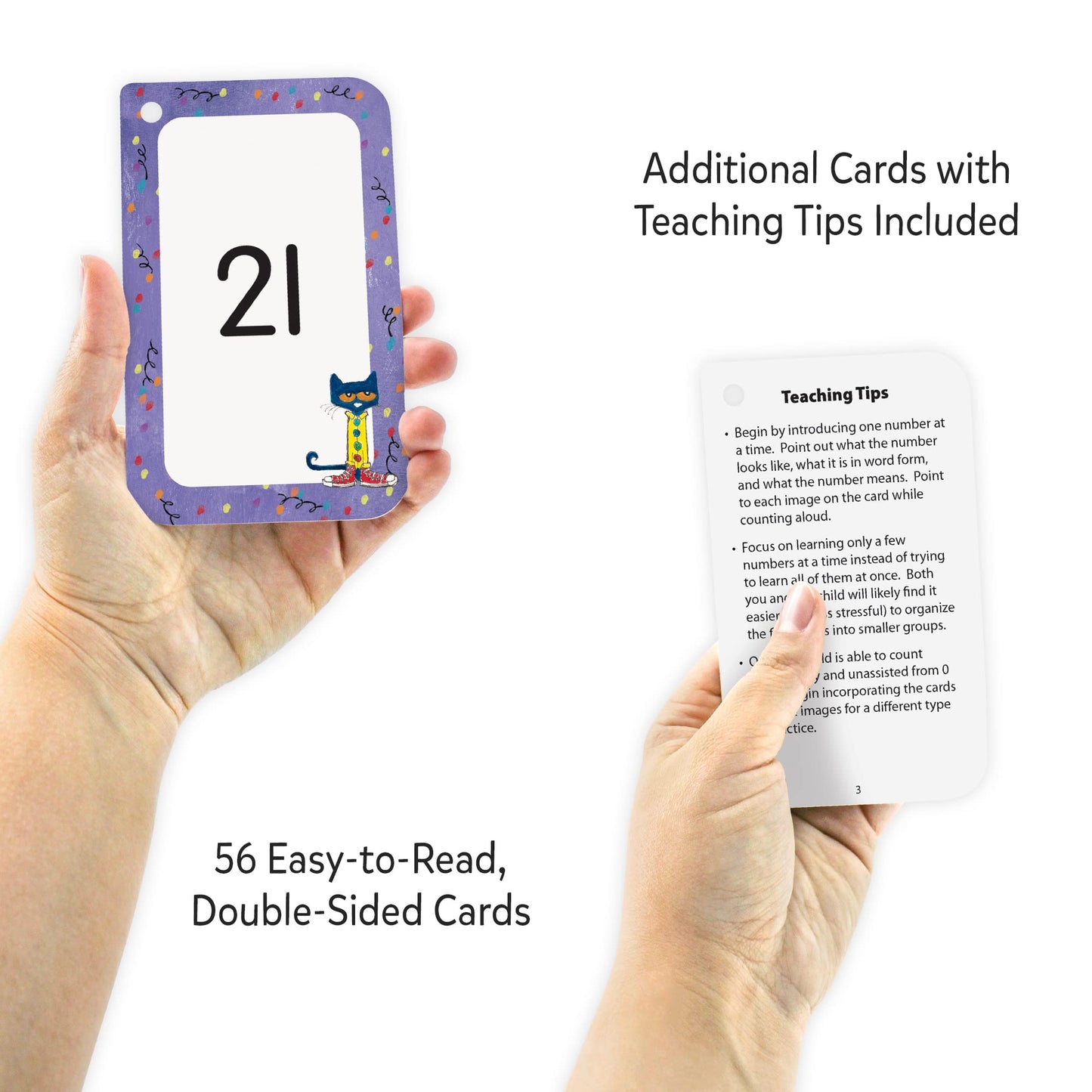 Teacher Created Resources Pete The Cat Numbers 0-25 Flash Cards