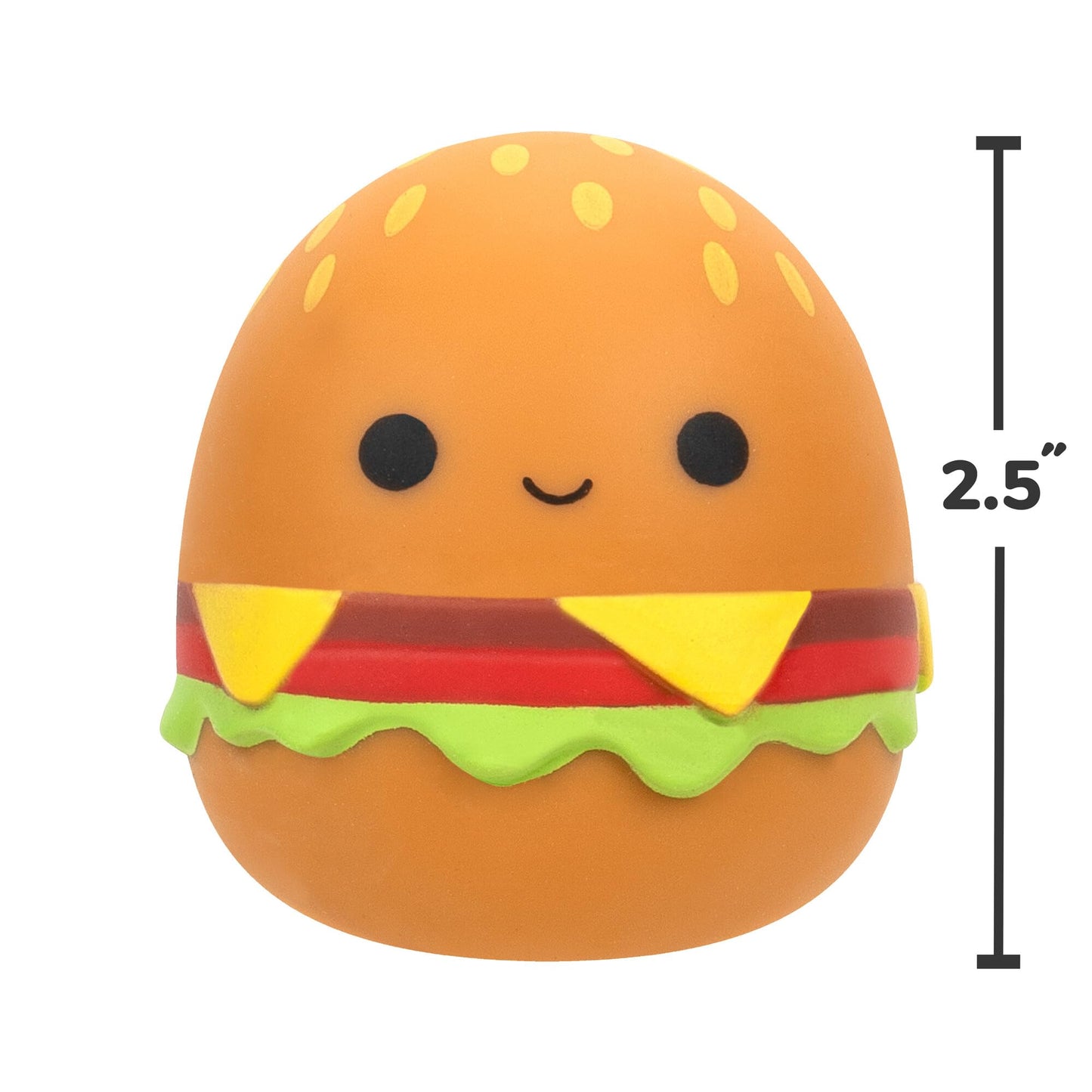 Squishmallows Squooshems Food Series 5-Pack - Collectible Mini Squishy Toys - Multi Color - Model SQSS00017
