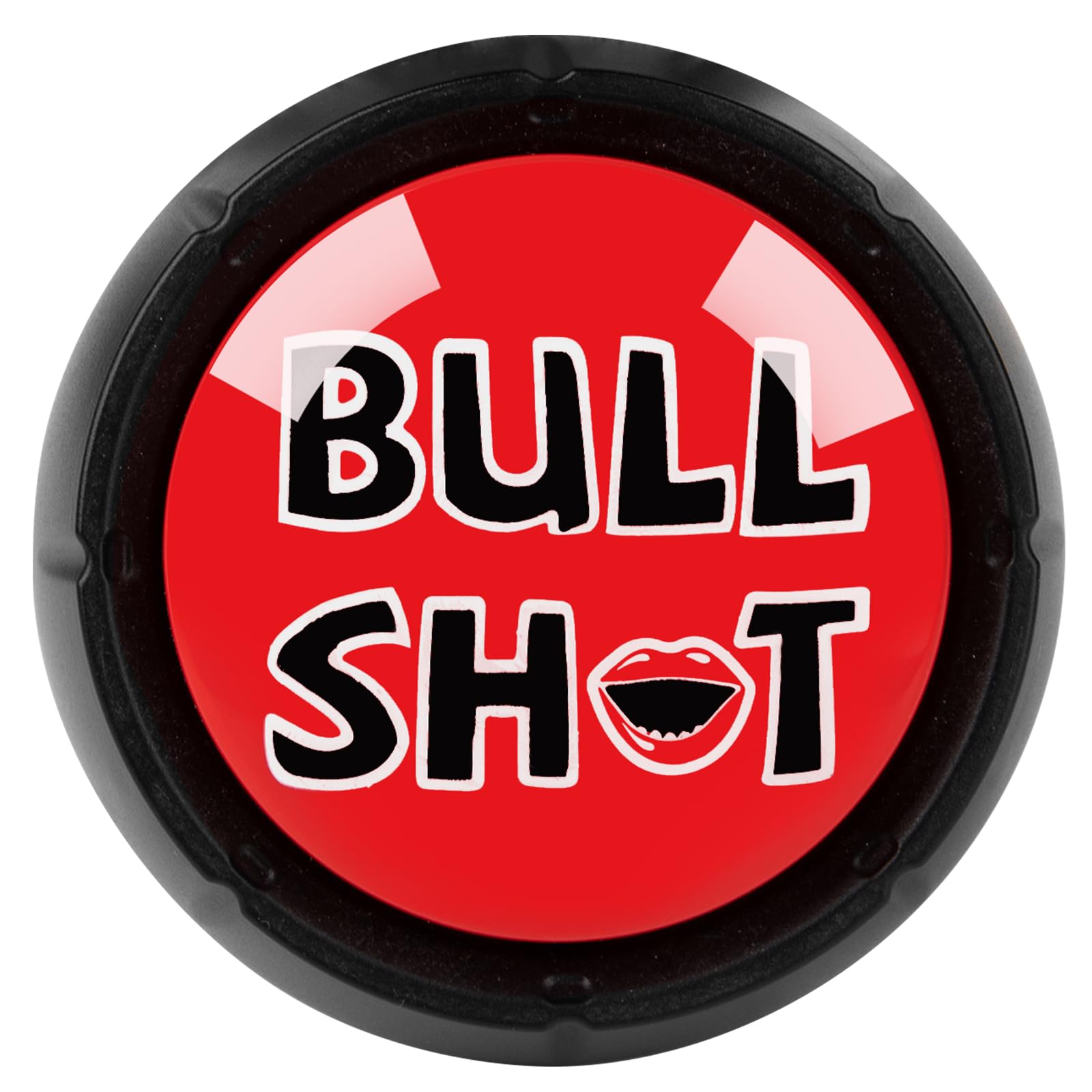 Mealivos Talking Button,Button-Complete Red/Black (Red Black)