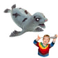 Rep Pals - Seal, Stretchy Toy from Deluxebase. Super Stretchy Animal replicas That Feel Real, Great for Kids