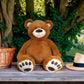 Anico 59' Tall (5 Foot) Giant Plush Bear, Stuffed Animal, Medium Brown Teddy Bear With Smiling Face. Premium Stuffed Toy Teddy Bear, Perfect For Girlfriend, Kids, Valentine'S Day, Christmas!