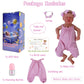 Softmary 18-Inch Full Silicone Newborn, Lifelike Reborn With Realistic Veins, Sleeping Realistic Silicone Newborn