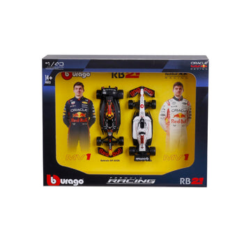 Bburago 1/43 Racing - Red Bull Rb21 2Pk Collectible Models For 14+ Age
