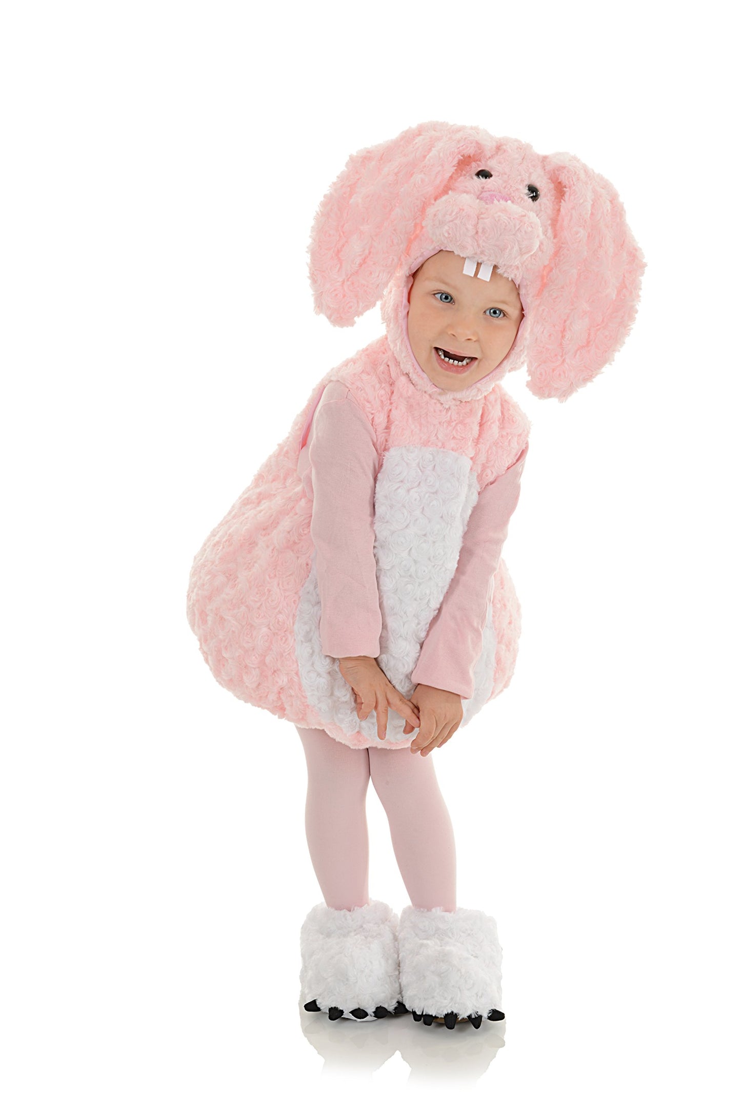 Toddler'S Cute Pink Bunny Rabit Costume For Halloween And Dress Up - Pink Bunny Belly Babies