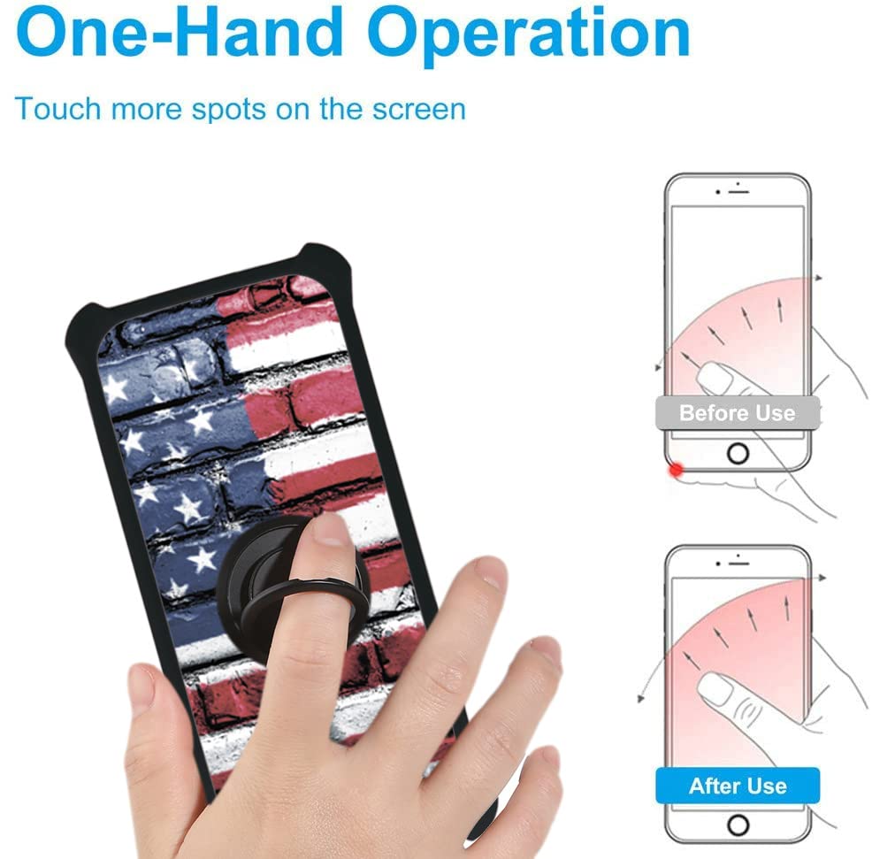 jioeuinly Blu Studio Mini 2023 Case Compatible with Blu Studio Mini 2023 Phone Case Cover [with Tempered Glass Screen Protector]