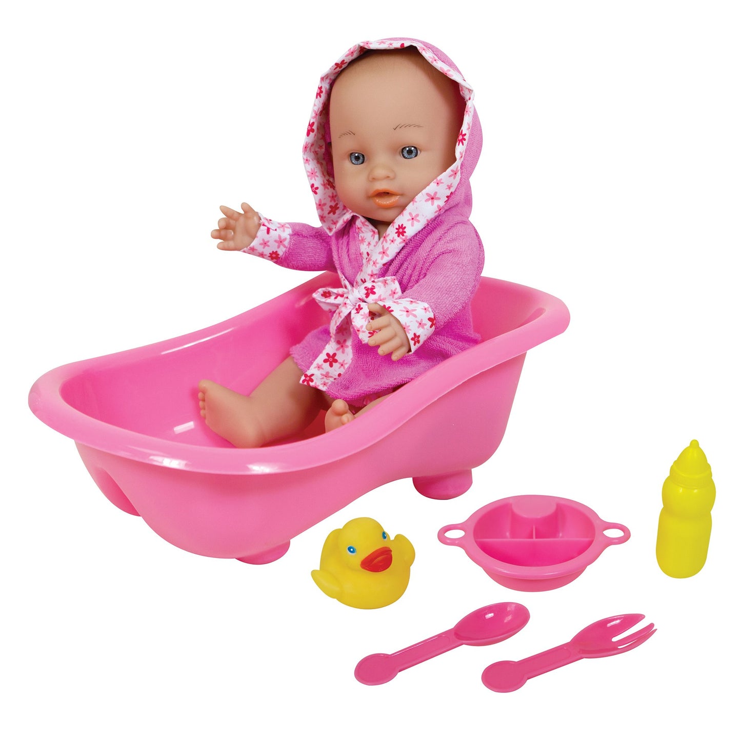 Lissi Doll Baby with Bathtub, Pink
