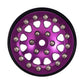 Injora 1.3'' Aluminium Beadlock Wheels For Trx4M Scx24 1/24 1/18 Rc Crawler Upgrade(Purple)