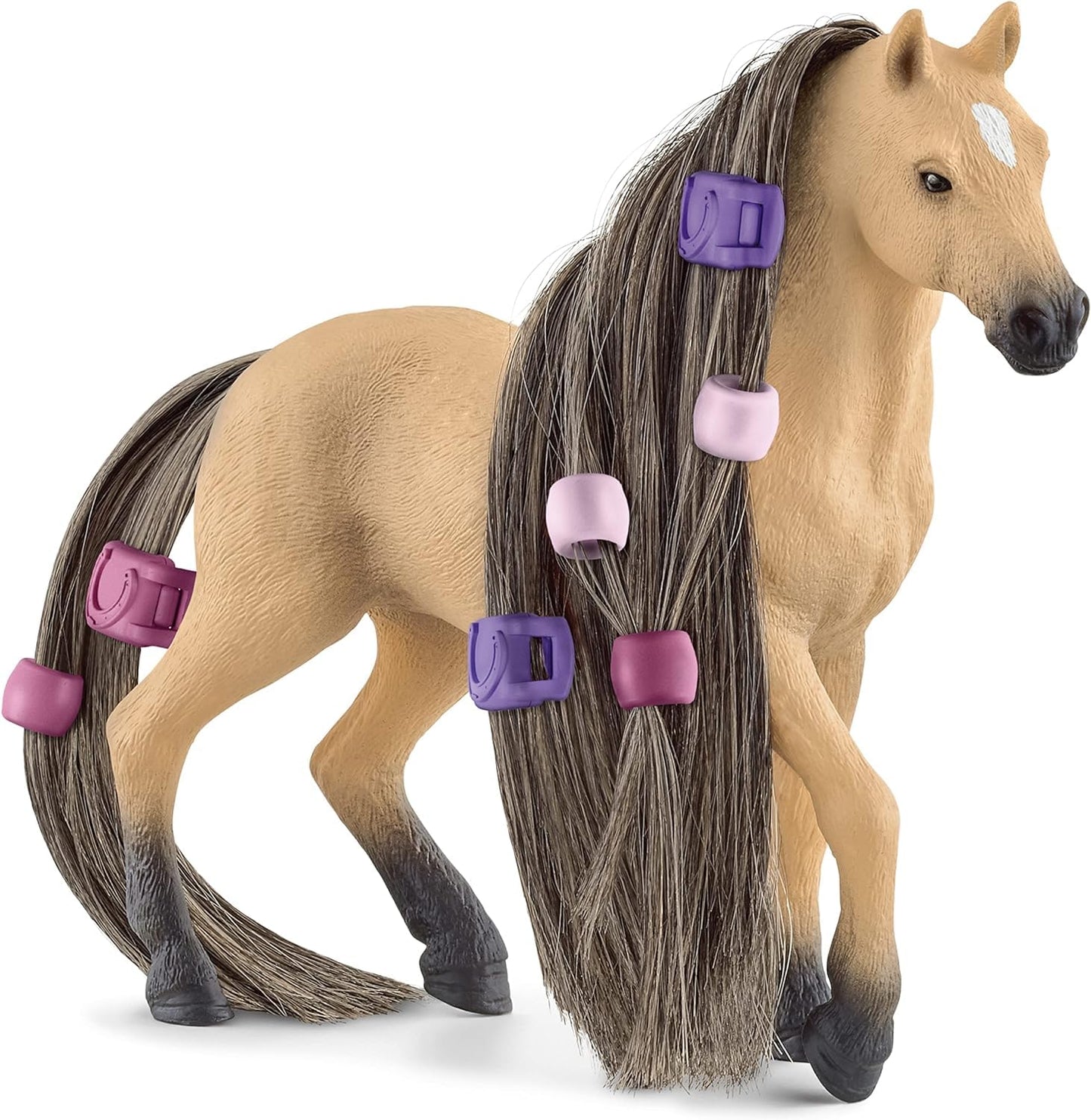Schleich Horse Club Sofias Beauties Andalusian Mare Toy Horse Set for Girls and Boys with Brushable Hair and Accessories, 14 Pi