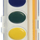 Crayola Artista 16 Semi-Moist Oval Pans Watercolor Set with Brush