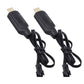 Blomiky 2 Pack 7.4V SM-3P USB Charger Cable for 7.4V 1300mAh Li-ion Battery with SM-3P Plug / 7.4V SM-3P 2