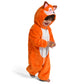 Spooktacular Creations Halloween Baby Fox Pajama, Romper Toddler Animal Costume One-Piece Pajama, Zip-Up Romper Hooded Jumpsuit Halloween Costume